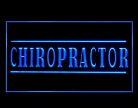 Chiropractor Massage LED Neon Sign